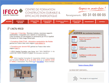 Tablet Screenshot of ifeco.fr